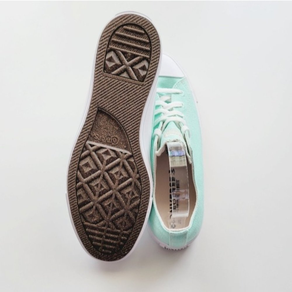 Converse CTAS OX Ocean Mint Natural White Women's 13 - Picture 5 of 6
